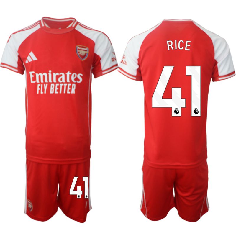 Men 2025-2026 Season Club Arsenal home red #41 Soccer Jersey